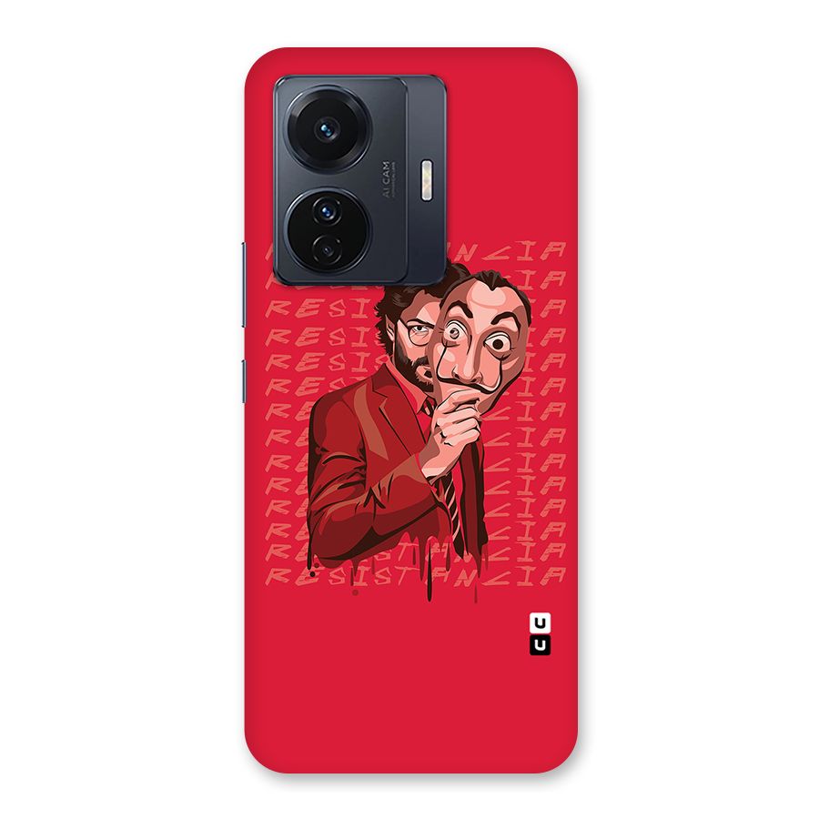 Resistancia Professor Art Back Case for Vivo T1 Pro