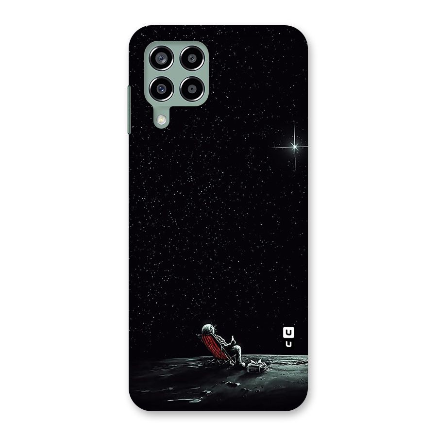 Resting Spaceman Face Back Case for Galaxy M33