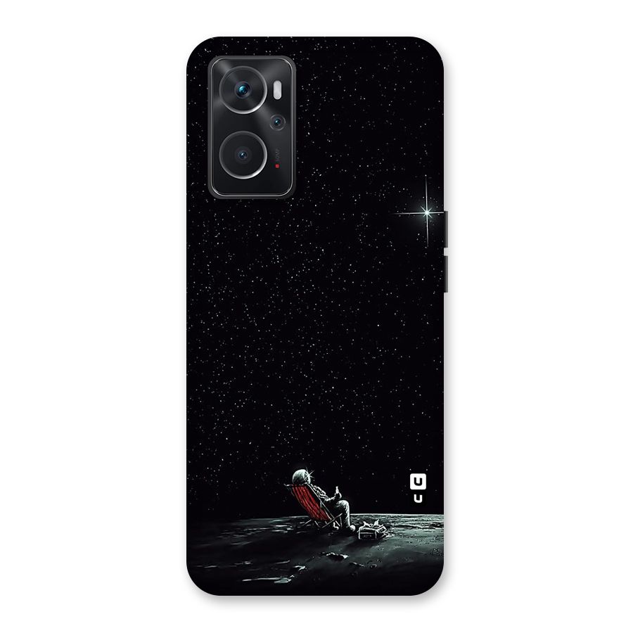 Resting Spaceman Face Back Case for Oppo K10 4G