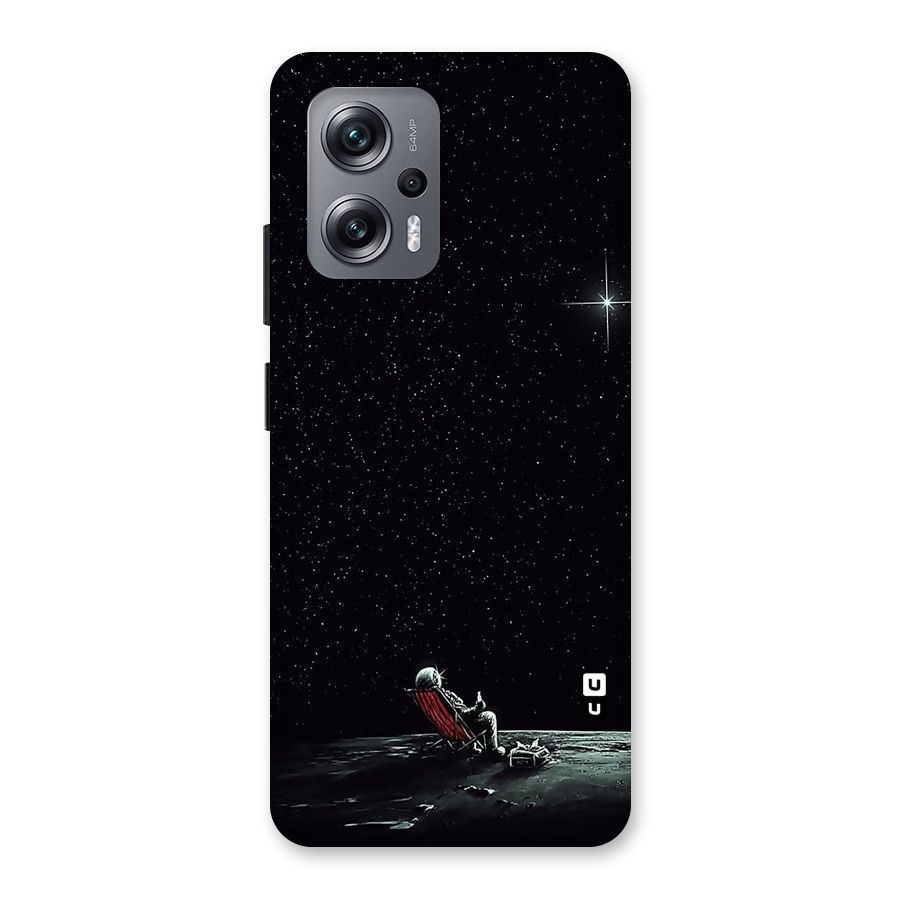 Resting Spaceman Face Back Case for Redmi K50i