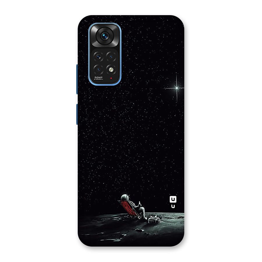 Resting Spaceman Face Back Case for Redmi Note 11S