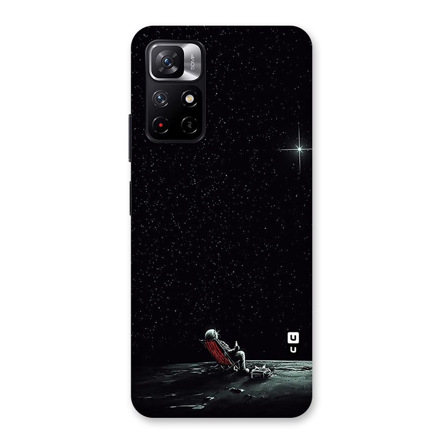 Resting Spaceman Face Back Case for Redmi Note 11T 5G