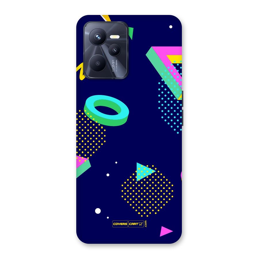 Retro Abstract Back Case for Realme C35