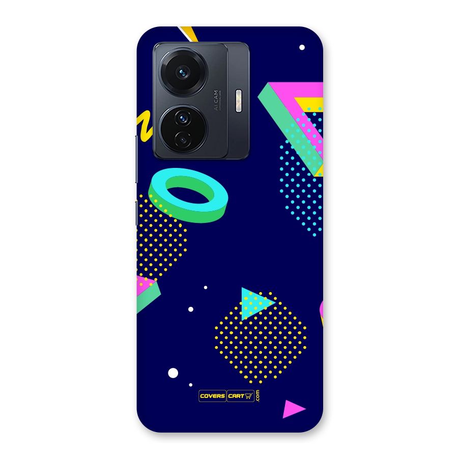 Retro Abstract Back Case for Vivo T1 Pro