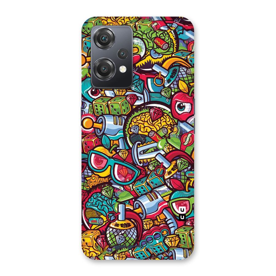 Retro Diamond Design Back Case for OnePlus Nord CE 2 Lite 5G