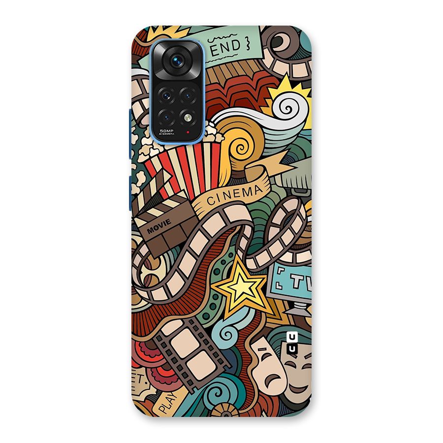 Retro Doodle Art Back Case for Redmi Note 11S