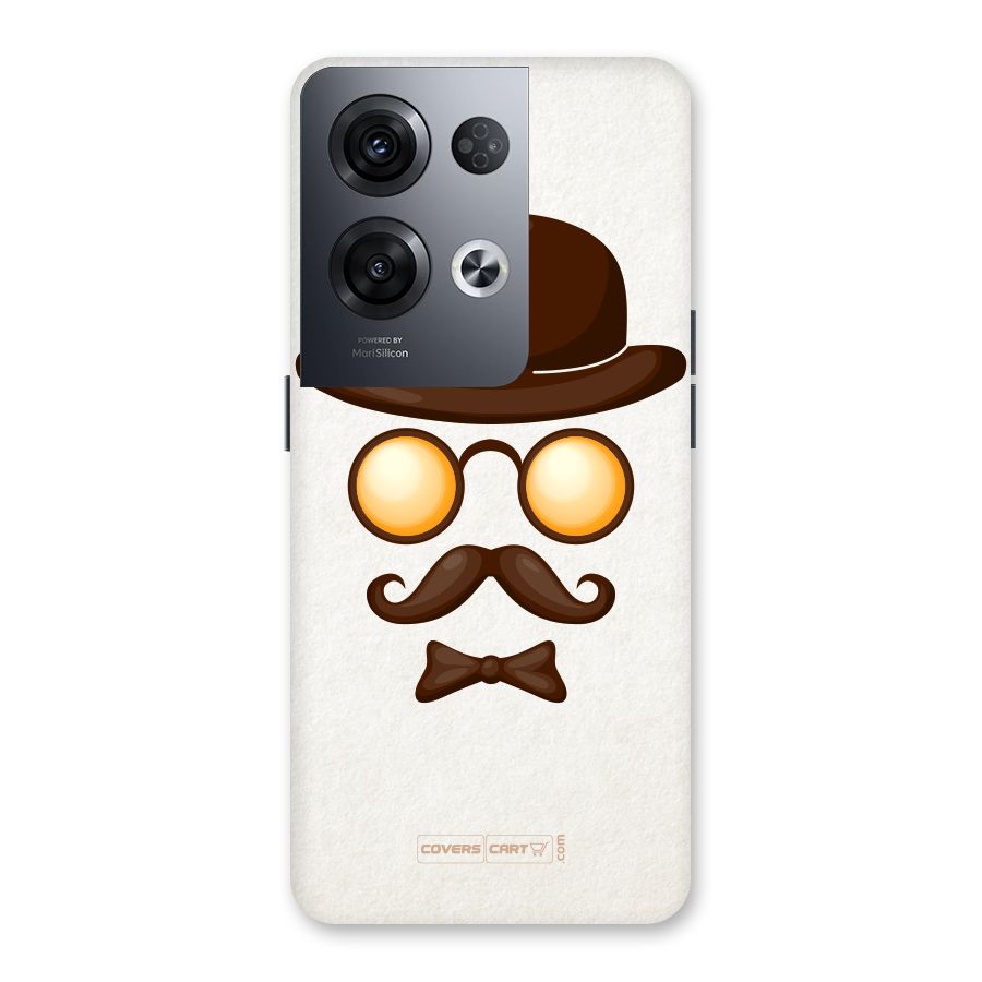 Retro Style Back Case for Oppo Reno8 Pro 5G