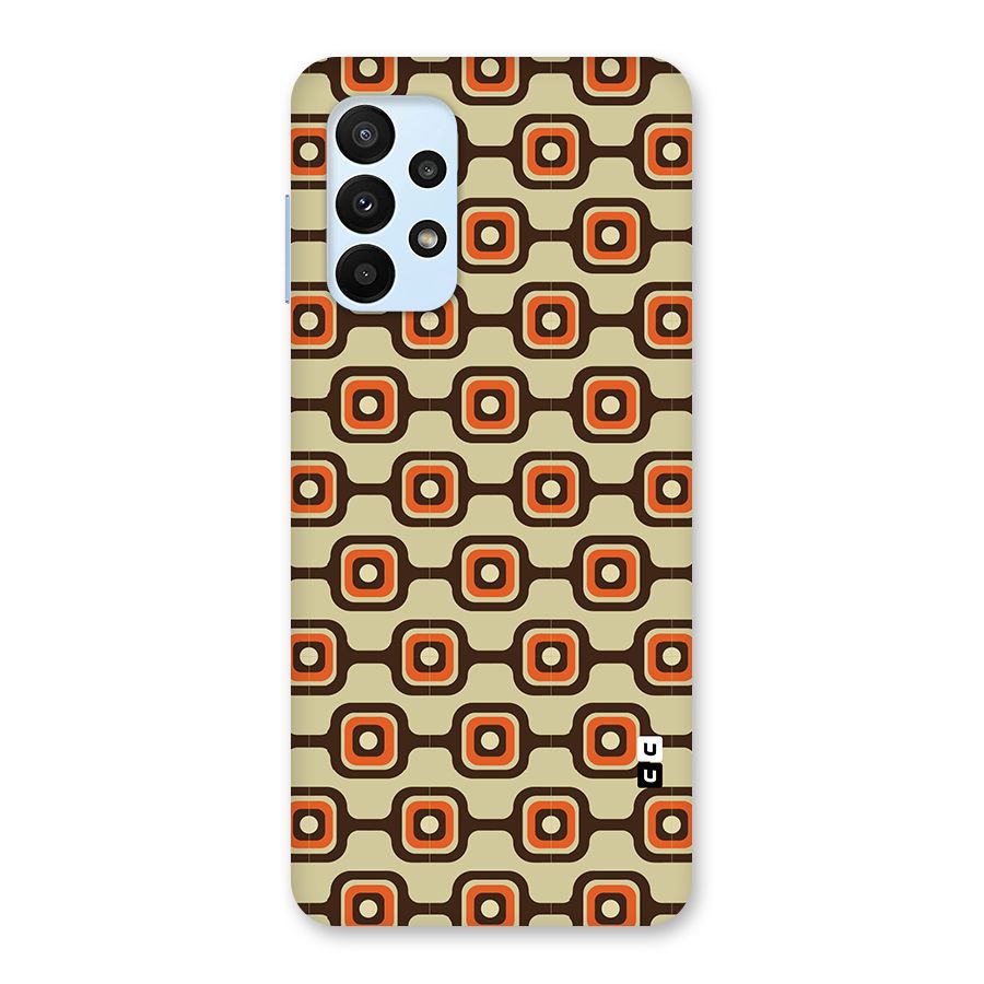 Retro Vintage Pattern Back Case for Galaxy A23