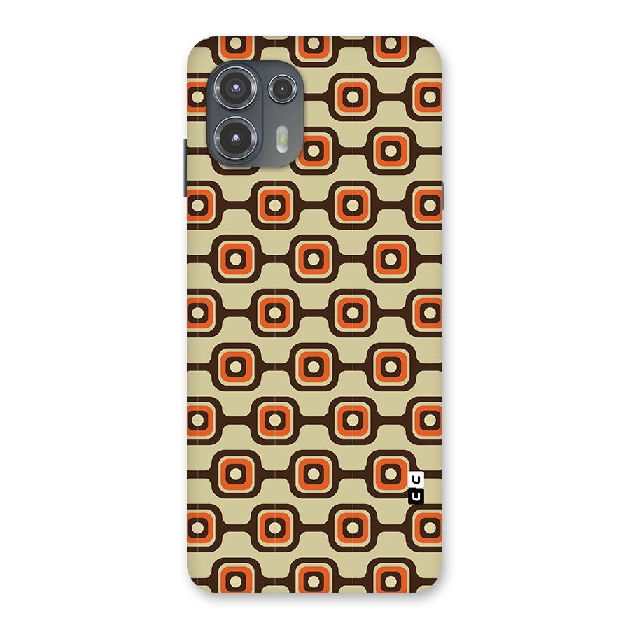 Retro Vintage Pattern Back Case for Motorola Edge 20 Fusion
