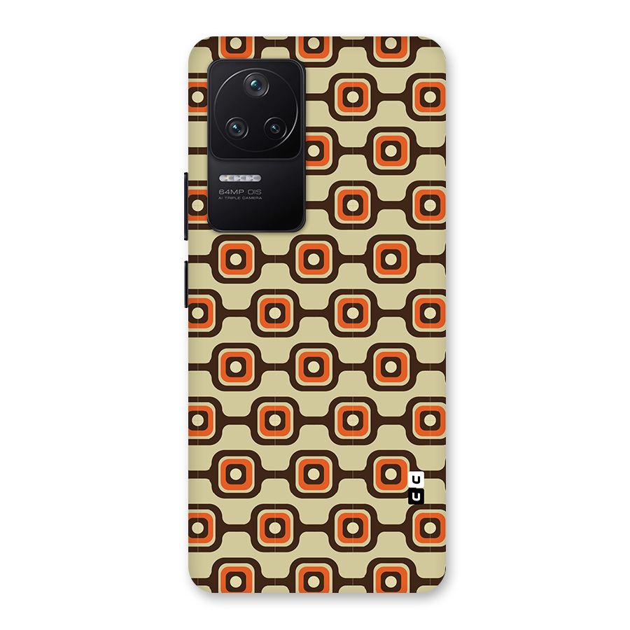 Retro Vintage Pattern Back Case for Poco F4 5G