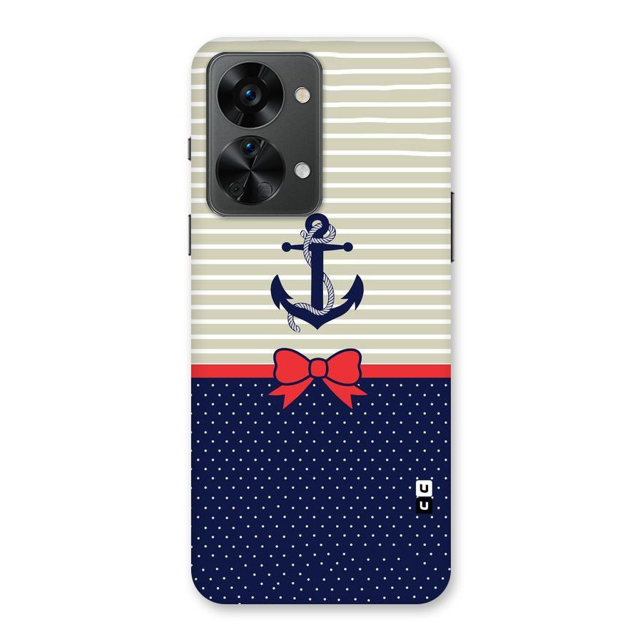 Ribbon Anchor Back Case for OnePlus Nord 2T