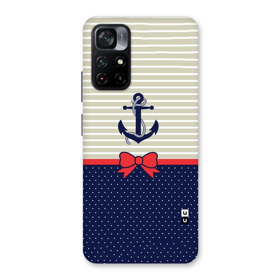 Ribbon Anchor Back Case for Poco M4 Pro 5G