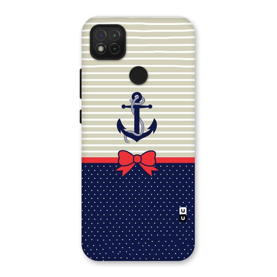 Ribbon Anchor Back Case for Redmi 9 Activ