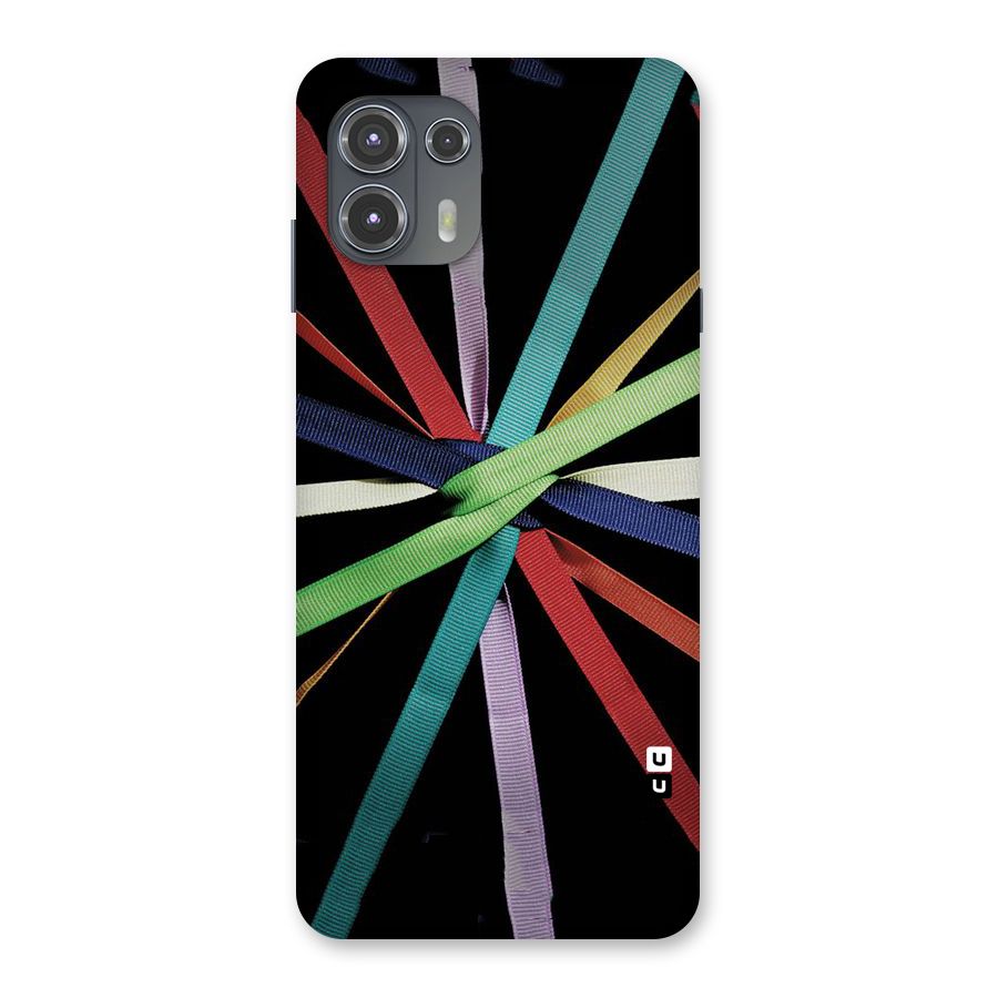 Ribbon Design Back Case for Motorola Edge 20 Fusion