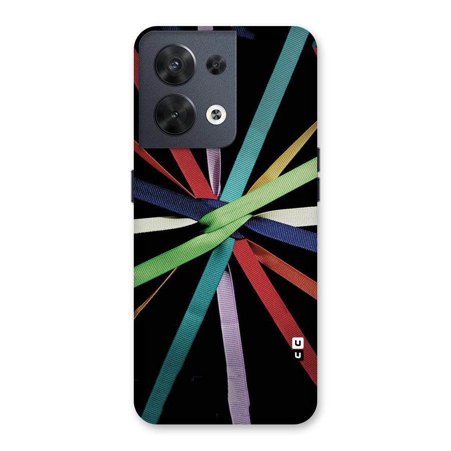 Ribbon Design Back Case for Oppo Reno8 5G