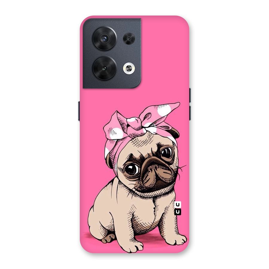 Ribbon Doggo Back Case for Oppo Reno8 5G