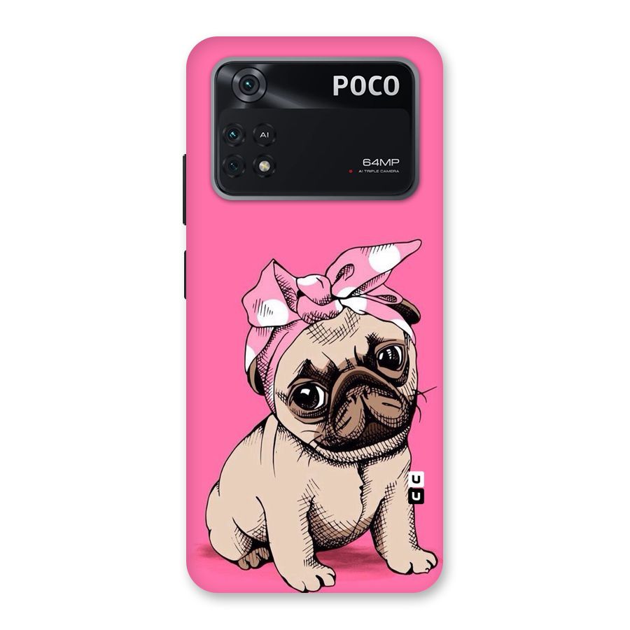 Ribbon Doggo Back Case for Poco M4 Pro 4G