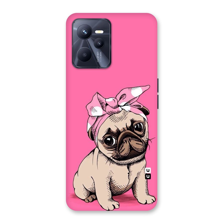 Ribbon Doggo Back Case for Realme C35