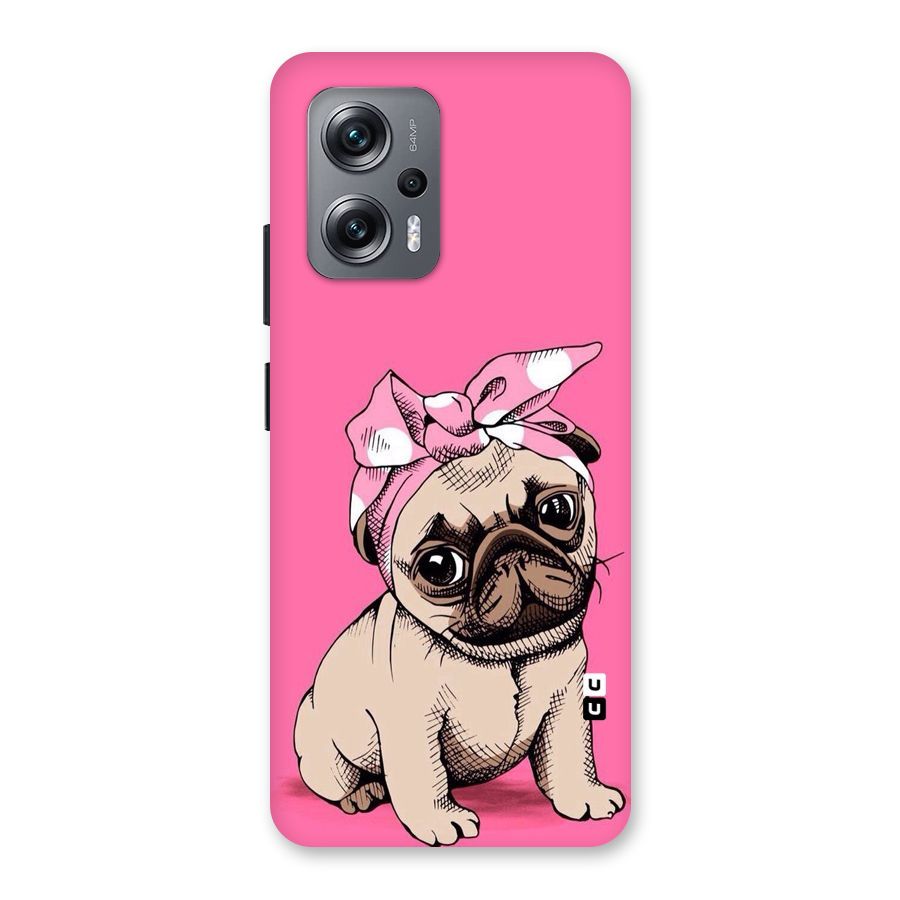Ribbon Doggo Back Case for Redmi K50i