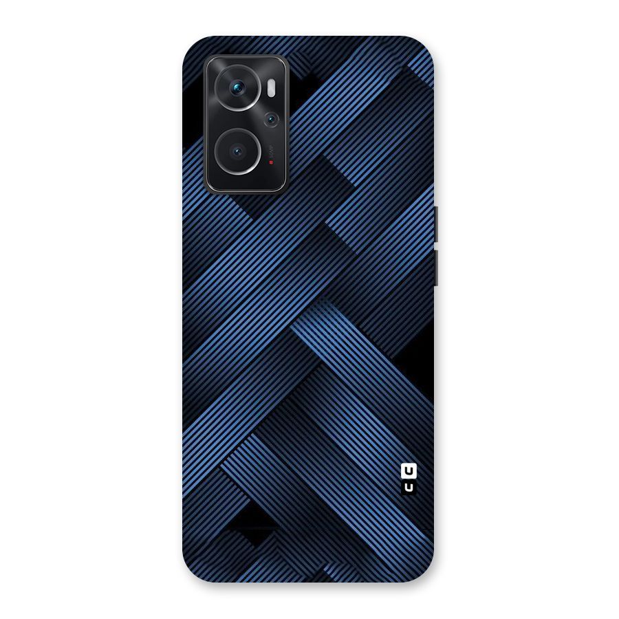 Ribbon Stripes Back Case for Oppo K10 4G