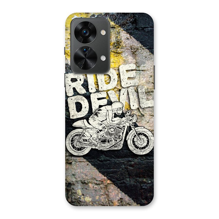 Ride Devil Back Case for OnePlus Nord 2T