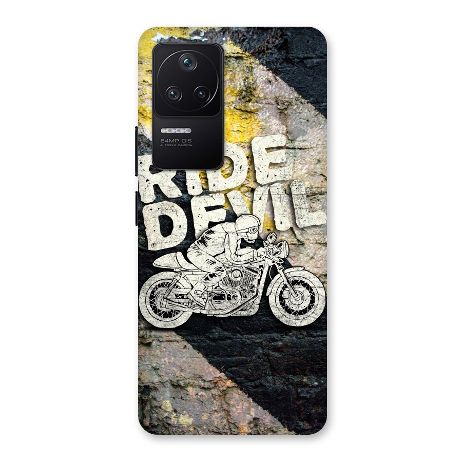 Ride Devil Back Case for Poco F4 5G