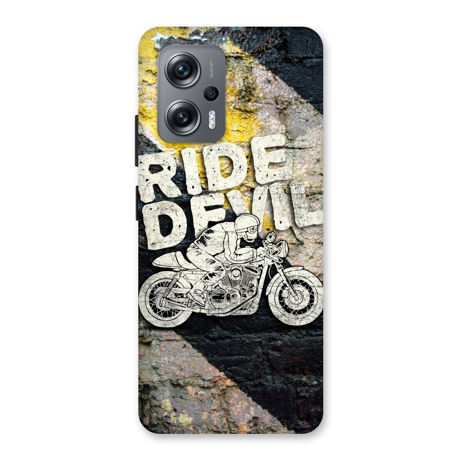 Ride Devil Back Case for Redmi K50i