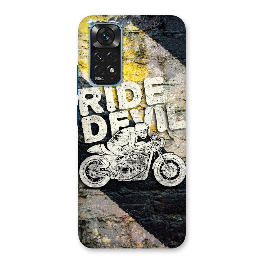 Ride Devil Back Case for Redmi Note 11S