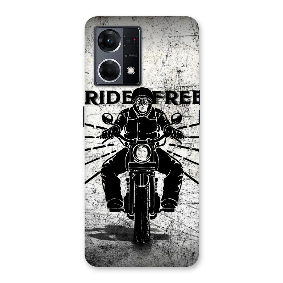 Ride Free Glass Back Case for Oppo F21 Pro 5G