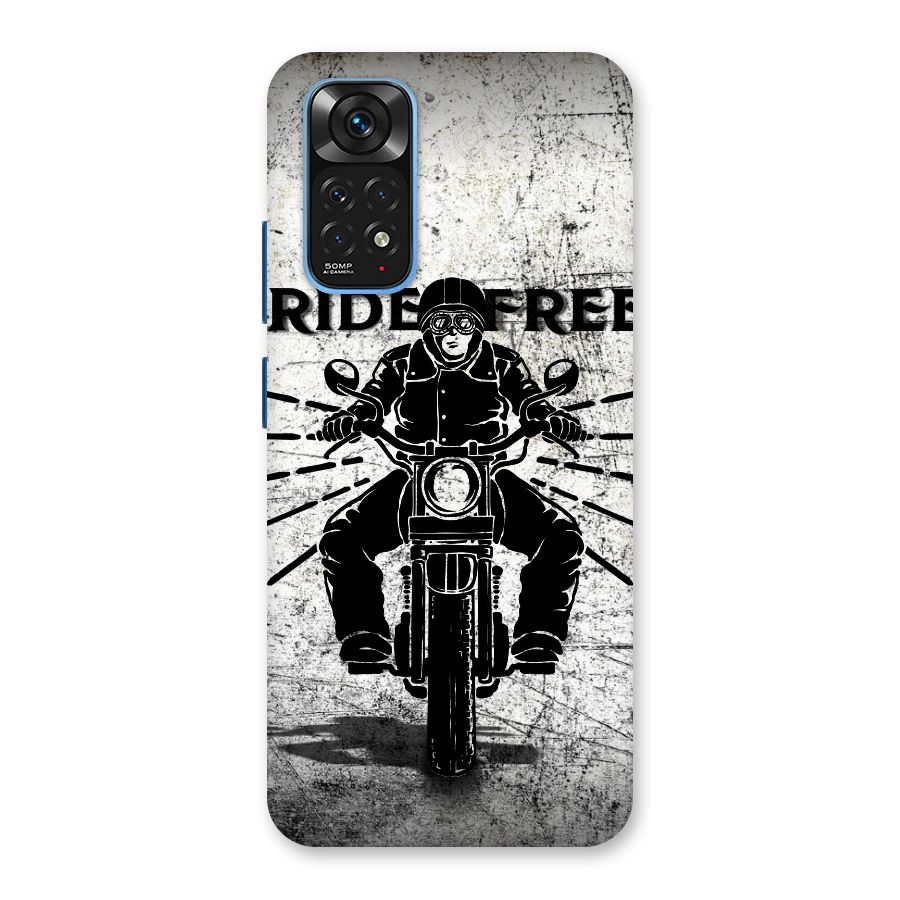Ride Free Back Case for Redmi Note 11S