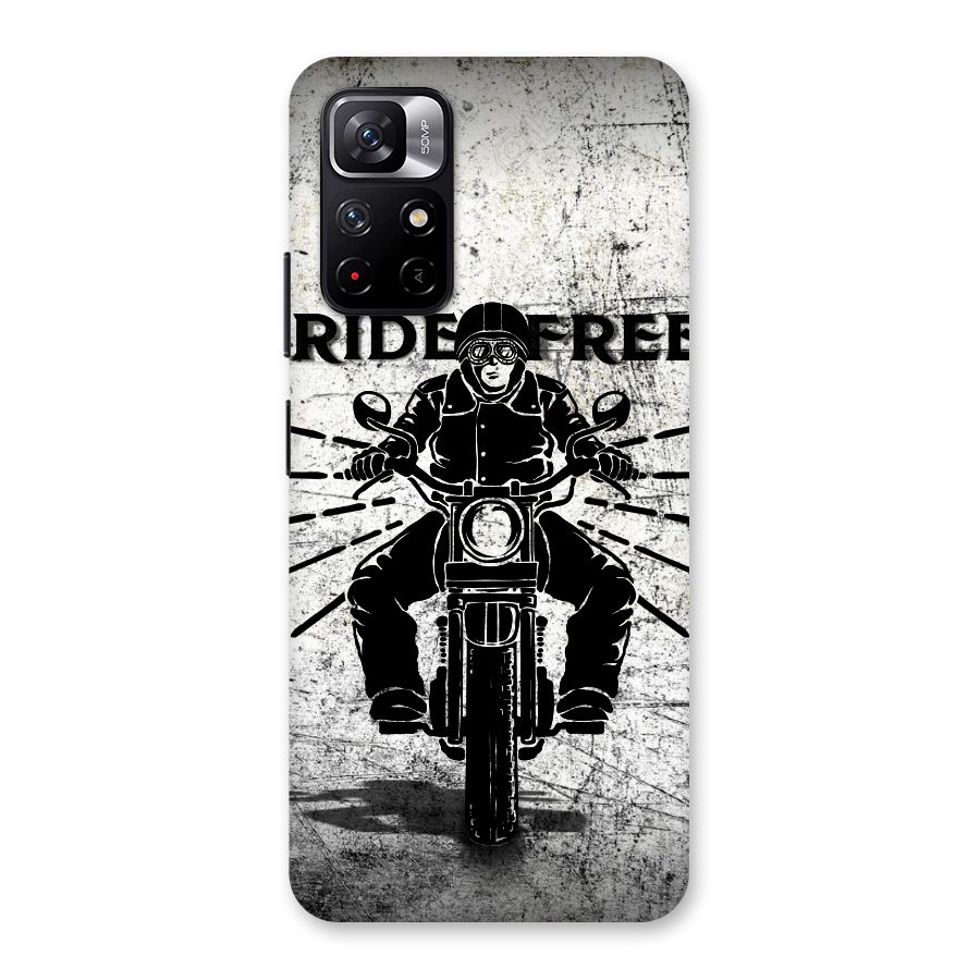 Ride Free Back Case for Redmi Note 11T 5G