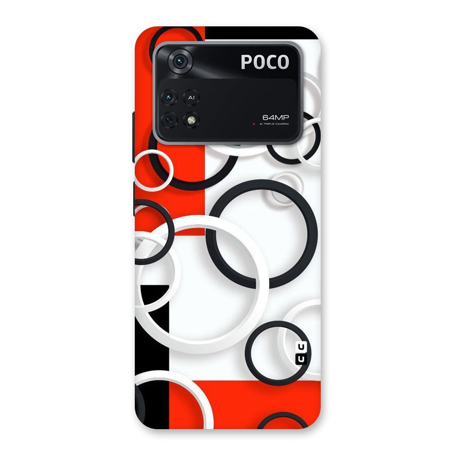 Rings Abstract Back Case for Poco M4 Pro 4G