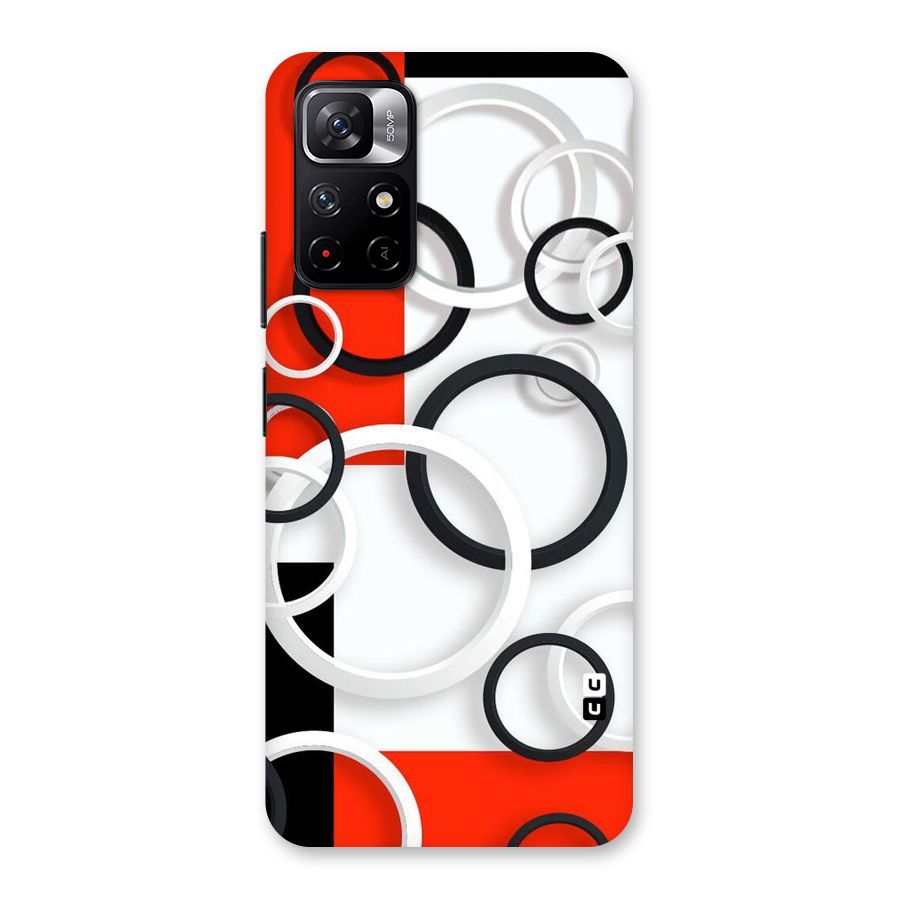 Rings Abstract Back Case for Redmi Note 11T 5G