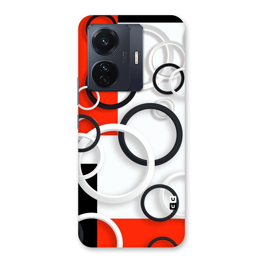 Rings Abstract Back Case for Vivo T1 Pro