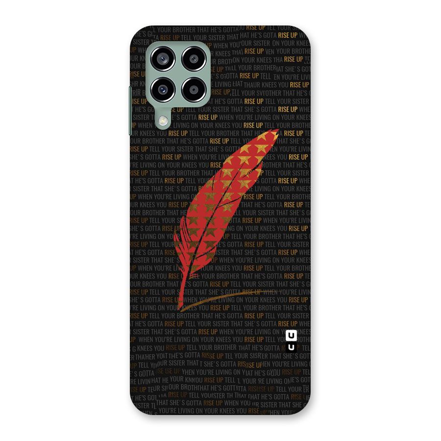 Rise Up Feather Back Case for Galaxy M33