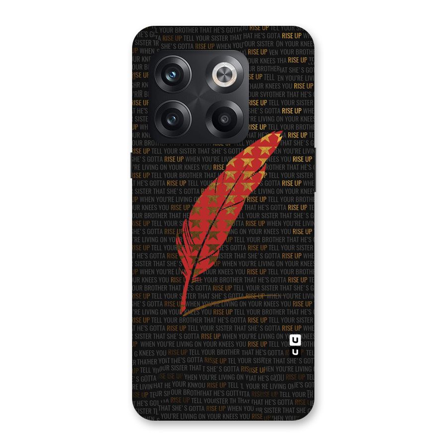 Rise Up Feather Back Case for OnePlus 10T