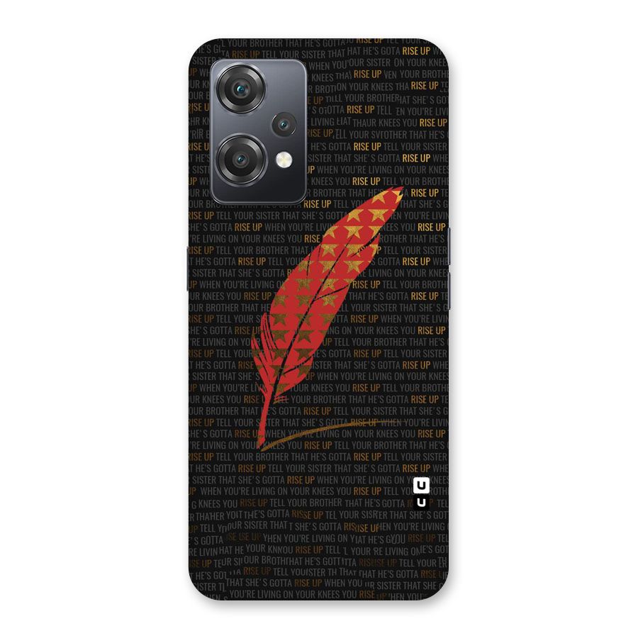 Rise Up Feather Back Case for OnePlus Nord CE 2 Lite 5G