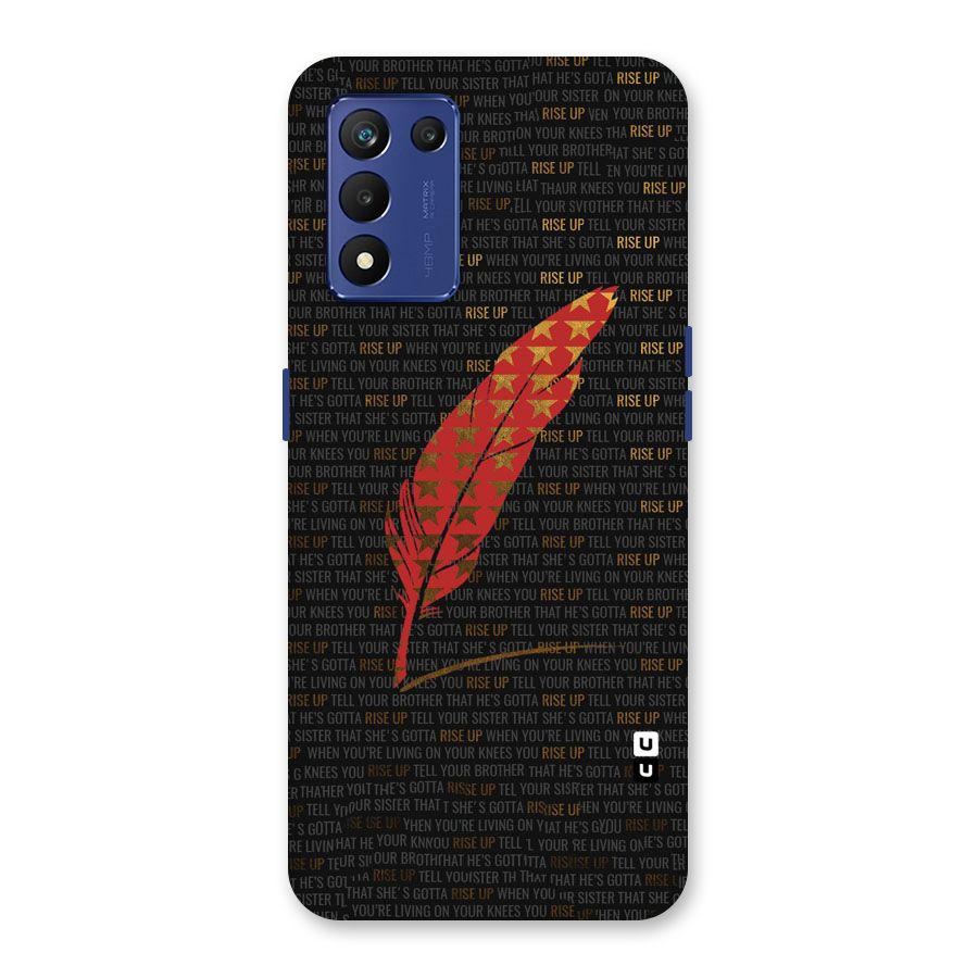 Rise Up Feather Back Case for Realme 9 5G Speed