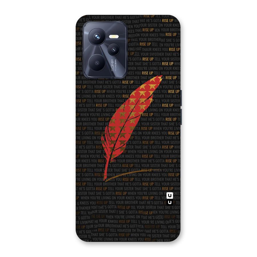 Rise Up Feather Back Case for Realme C35
