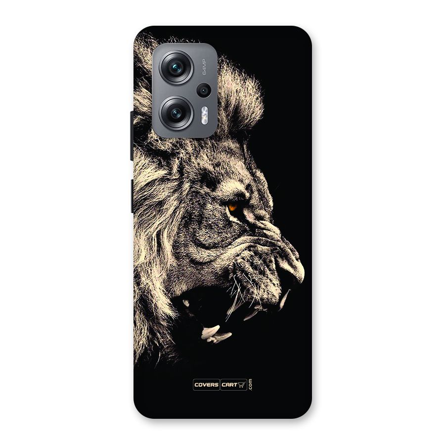 Roaring Lion Back Case for Redmi K50i