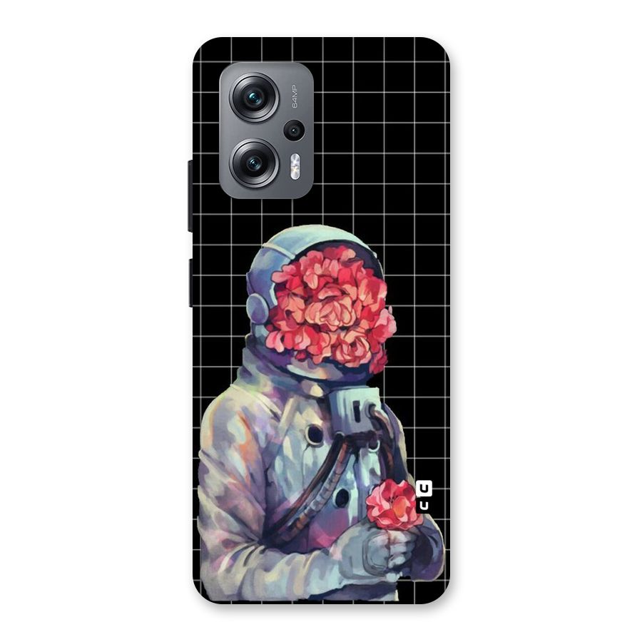 Robot Rose Back Case for Redmi K50i