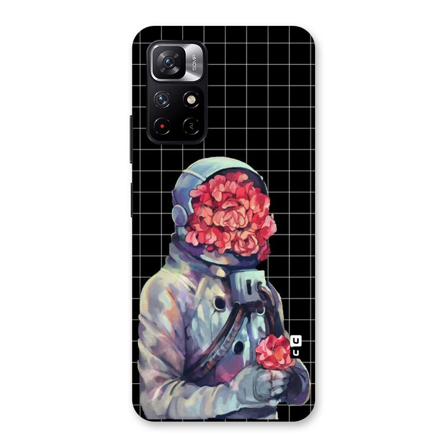 Robot Rose Back Case for Redmi Note 11T 5G