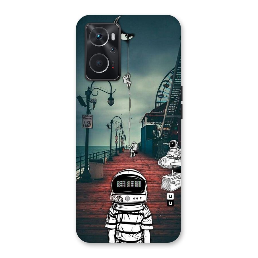 Robotic Design Back Case for Oppo K10 4G