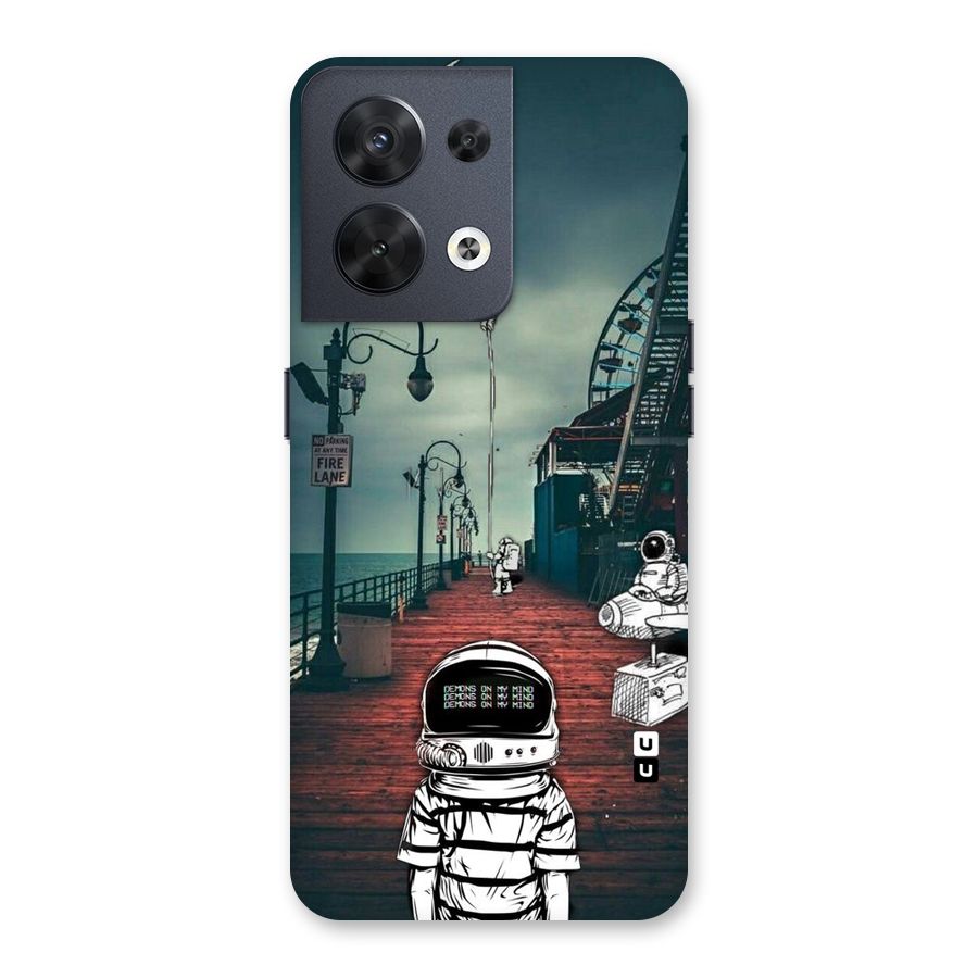 Robotic Design Back Case for Oppo Reno8 5G