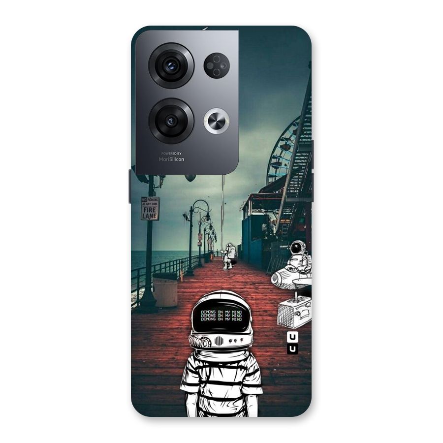 Robotic Design Back Case for Oppo Reno8 Pro 5G