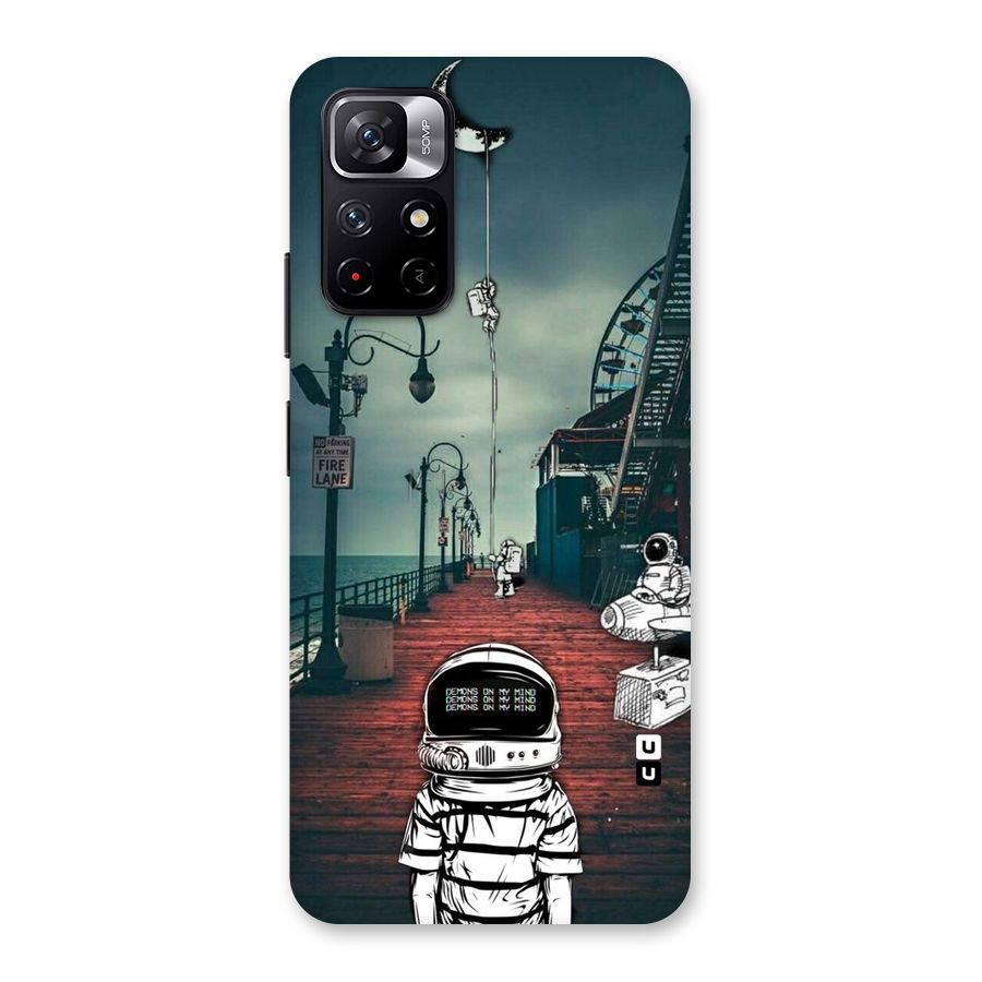 Robotic Design Back Case for Redmi Note 11T 5G