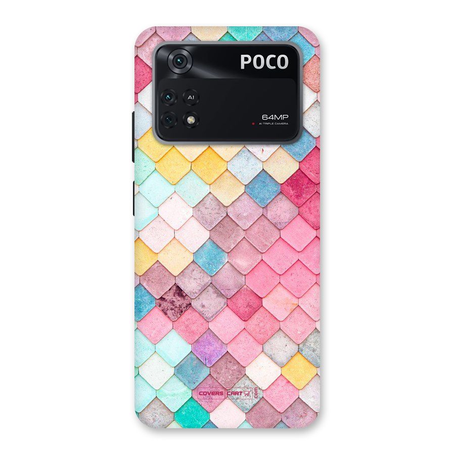 Rocks Pattern Design Back Case for Poco M4 Pro 4G