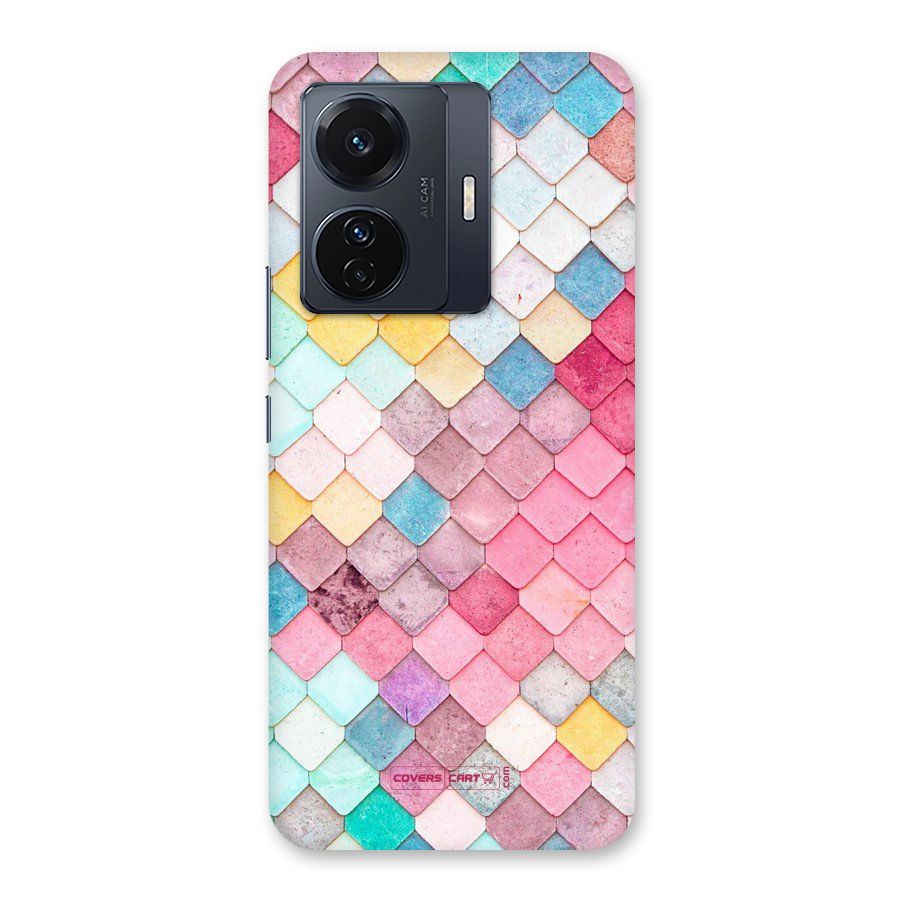 Rocks Pattern Design Back Case for Vivo T1 Pro