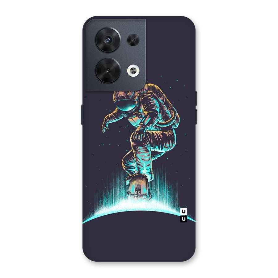 Rolling Spaceman Back Case for Oppo Reno8 5G