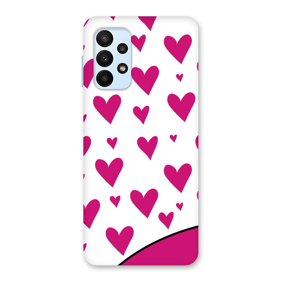 Romantic Couples with Hearts Back Case for Galaxy A23